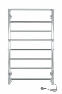 Полотенцесушитель электрический Indigo Europe Lux LELLE80-50Rt 80x50 см хром